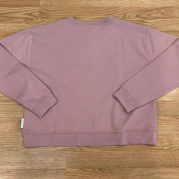 Ted Baker Branded Sweatshirt in Dusty Pink - Picture 10 of 15